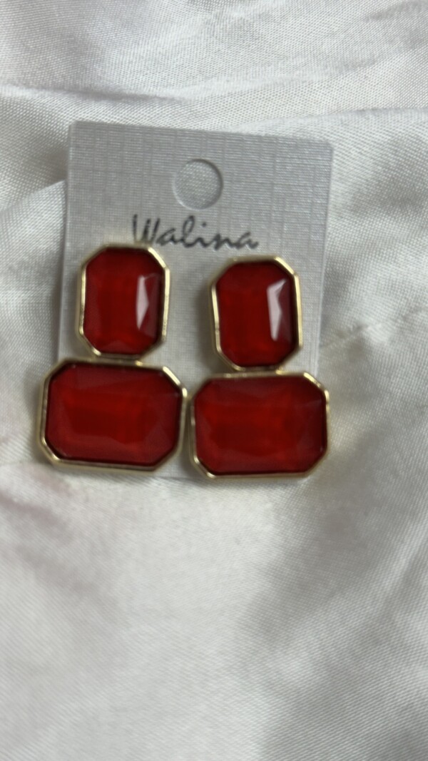 PENDIENTE ROJO