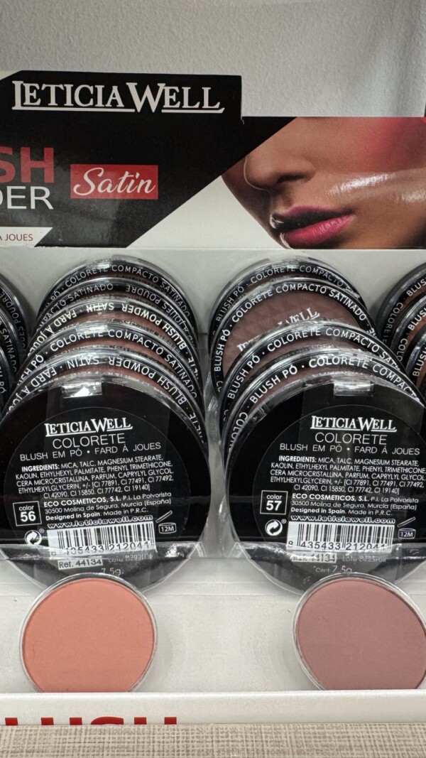 COLORETES MATE POLVO