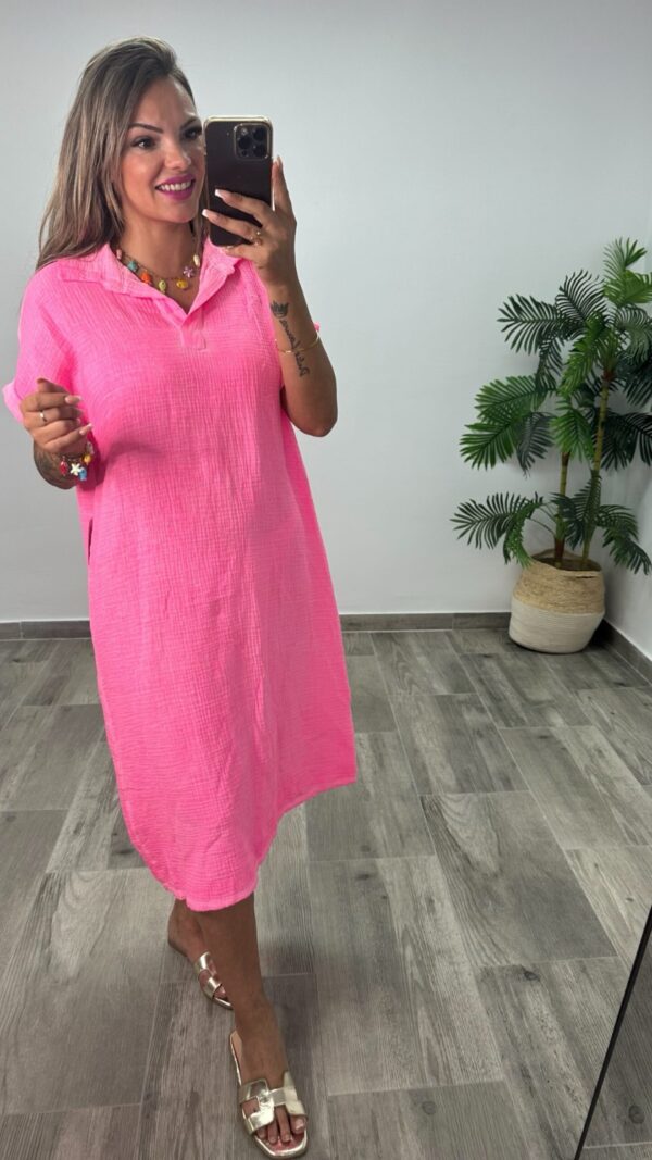 CAMISOLA MATALASCAÑA FUCSIA