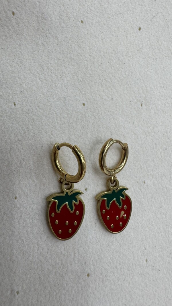 PENDIENTE FRESAS