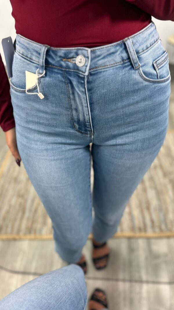 JEANS BRILLO BOLSILLO