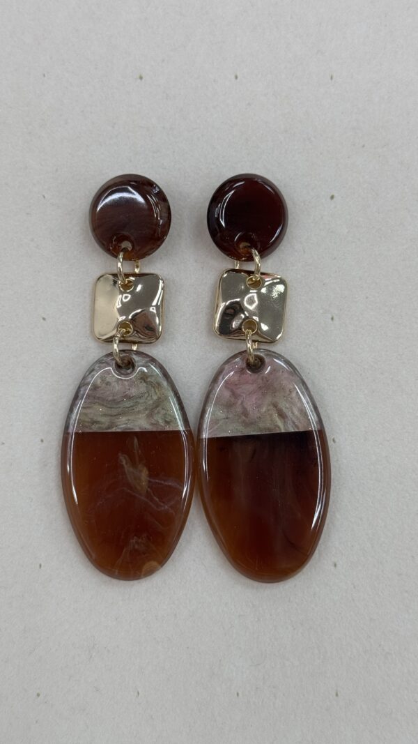 PENDIENTE SABRINA CHOCOLATE