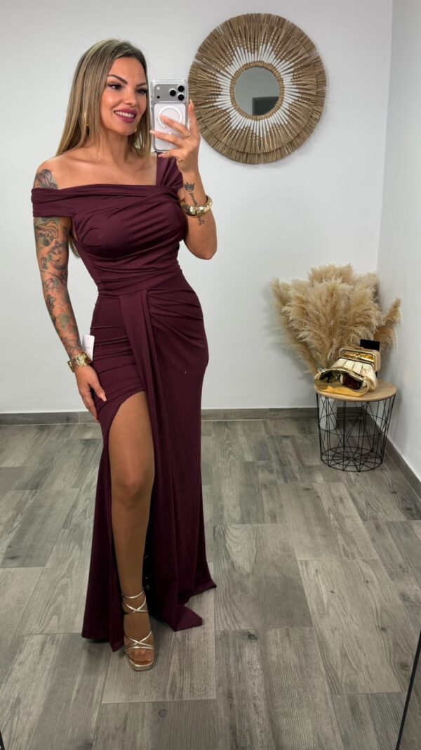 VESTIDO CONSTANZA BURDEO