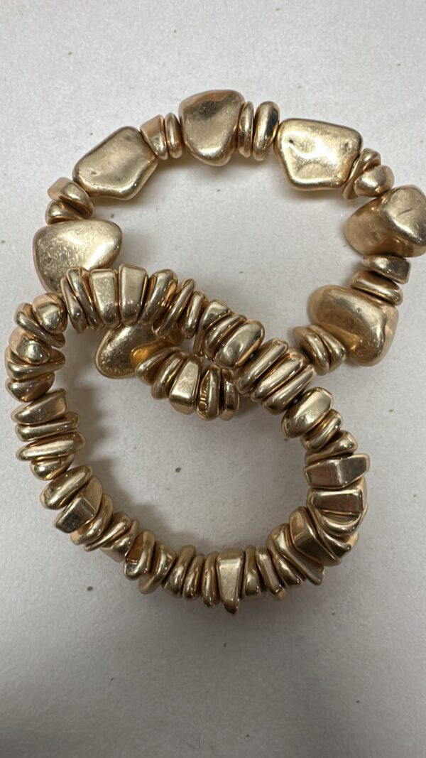 PULSERA DOBLE DORADA