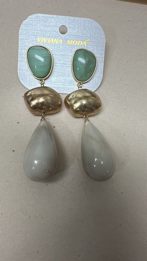 PENDIENTE JOANA VERDE JABONOSO