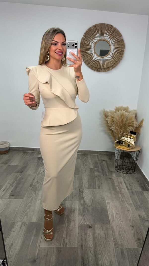 VESTIDO DIANA BEIGE
