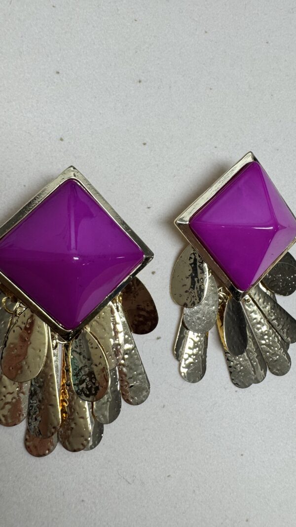 PENDIENTE TENA BUGANVILLA