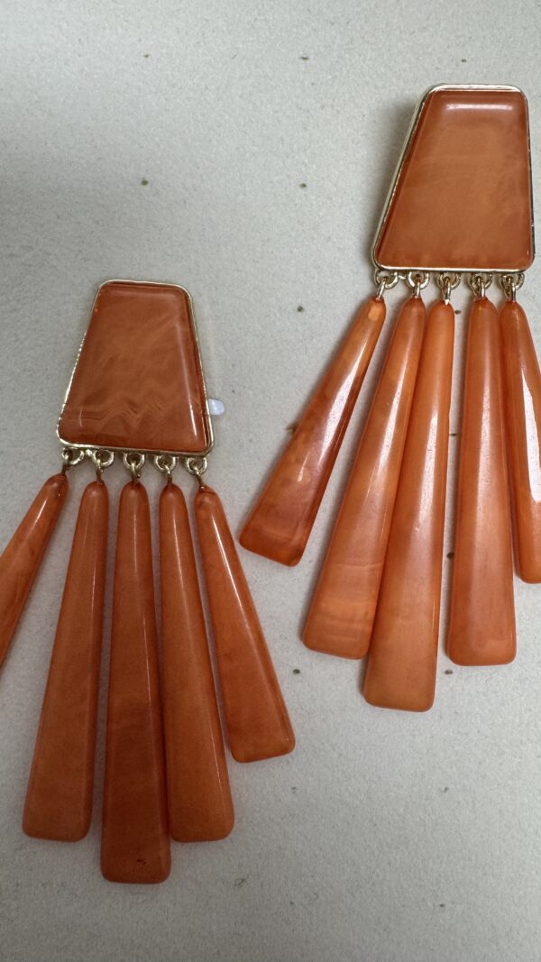 PENDIENTE NARANJA