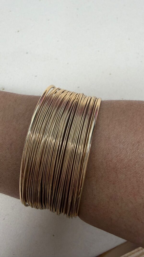 BRAZALETE  DORADO CHICO