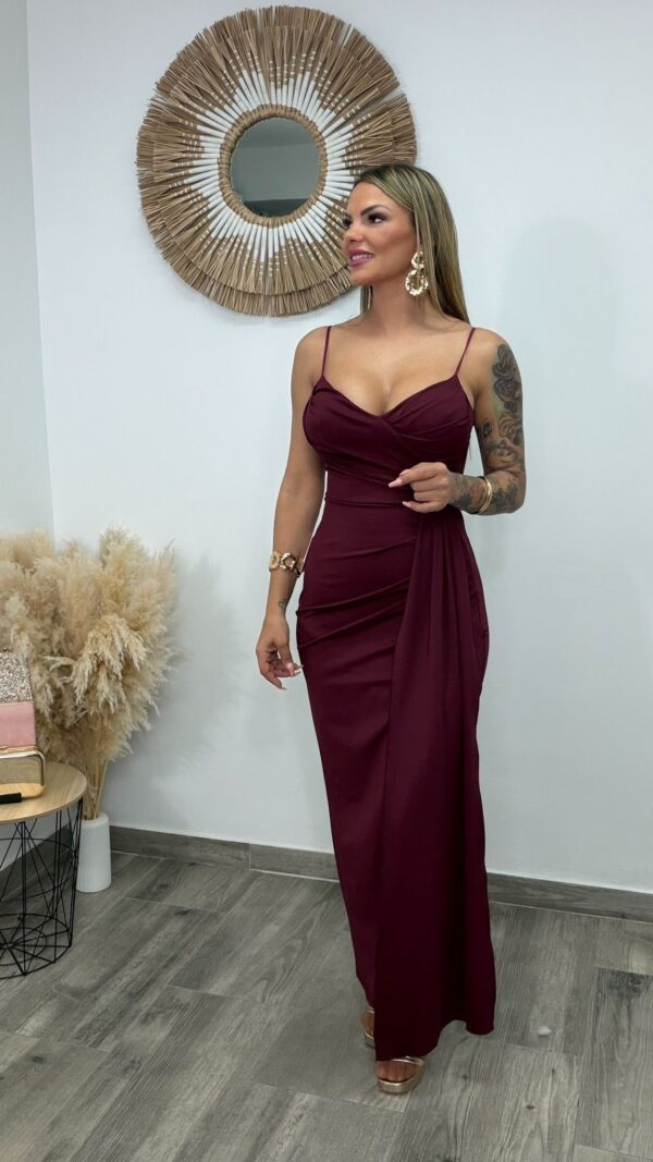 VESTIDA AINHOA BURDEO