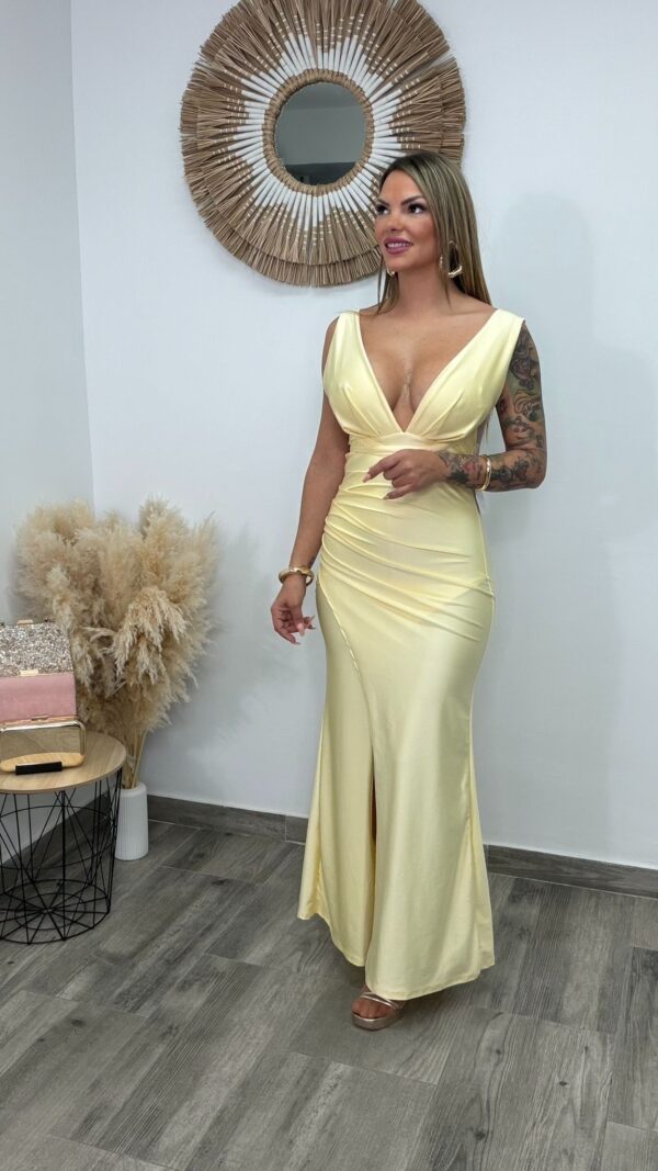 VESTIDO YESENIA AMARILLO