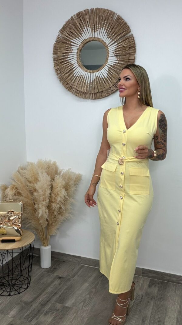 VESTIDO LUCIA AMARILLO