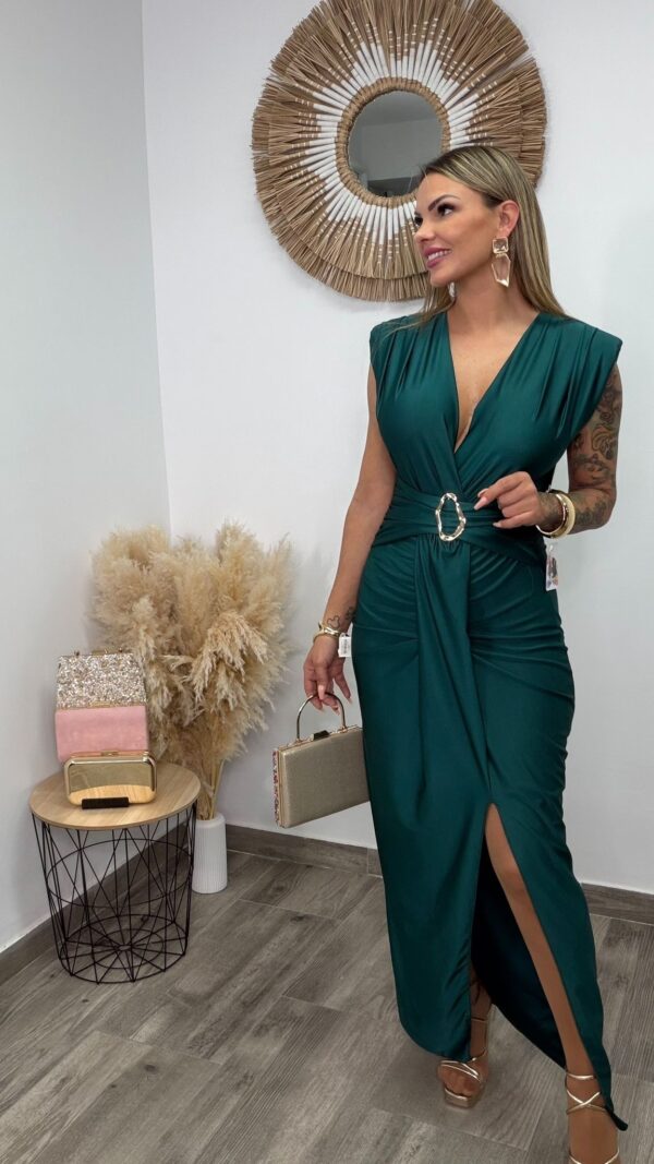 VESTIDO ATELAI VERDE ESMERALDA