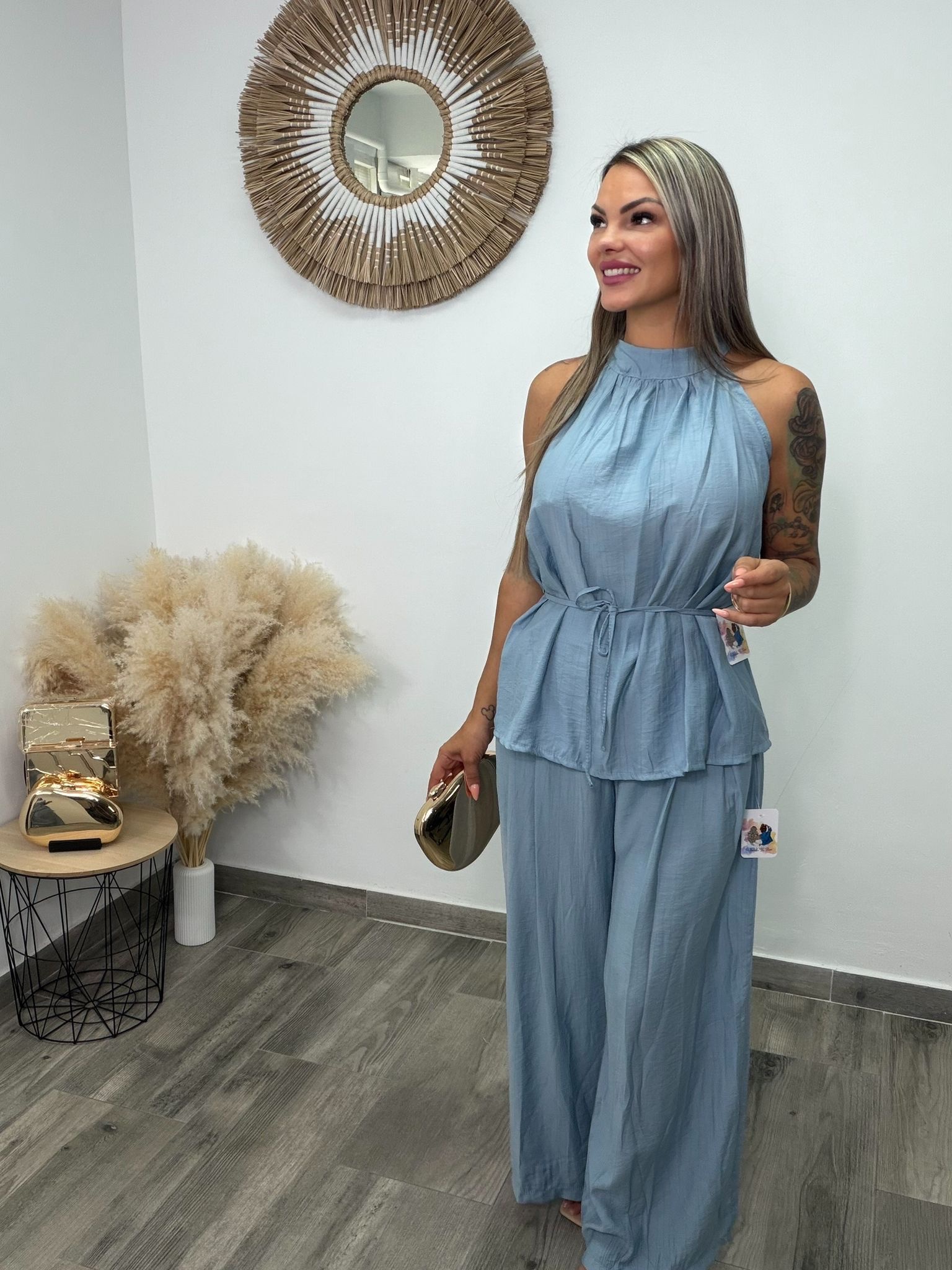 CONJUNTO SOFIA CELESTE