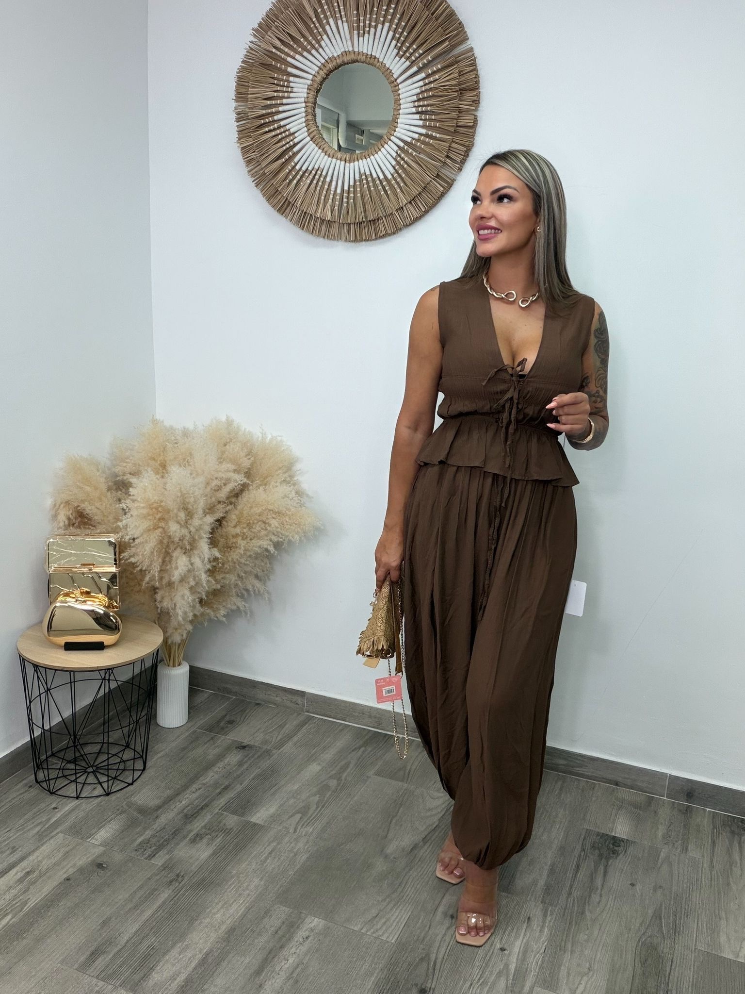 CONJUNTO DANIELA CHOCOLATE