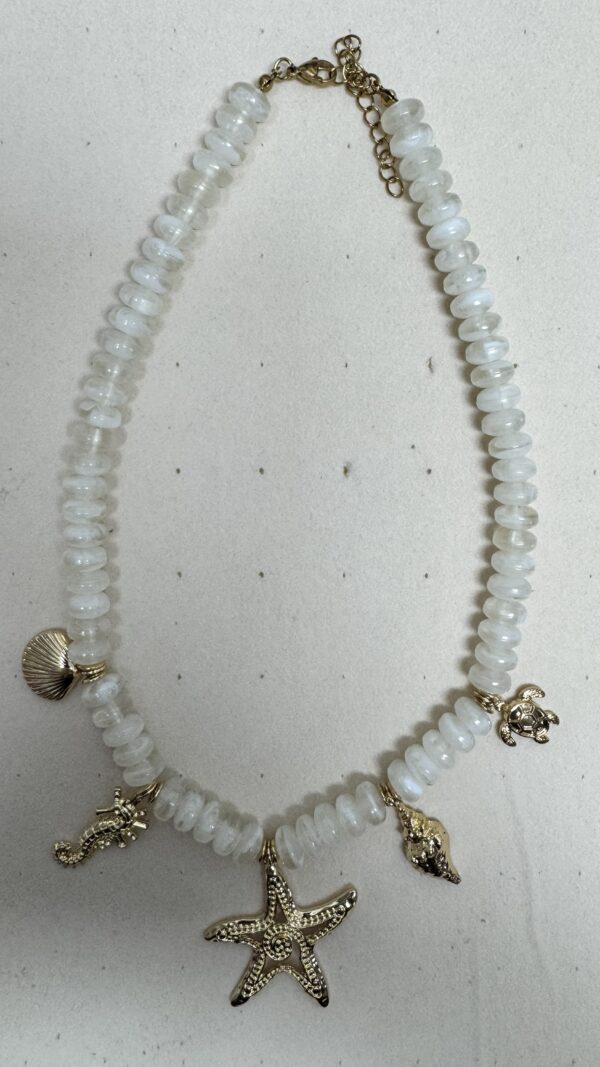 COLLAR ESTRELLA BEIGE