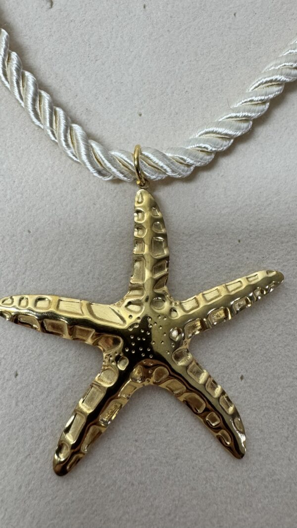 COLLAR ESTRELLA BEIGE